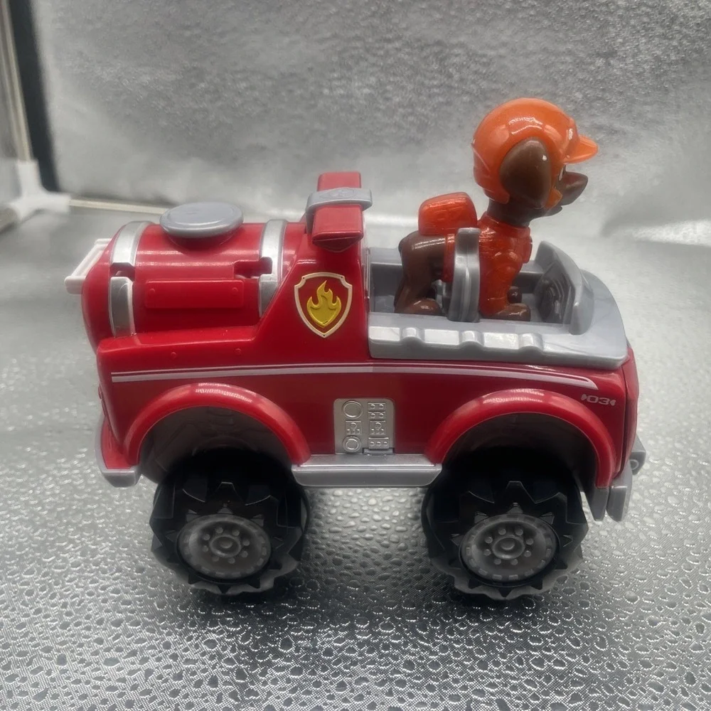 Paw Patrol Jungle Pups Marshall Vehicle fire truck‎ with figure